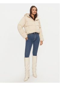 Guess Kurtka przejściowa Daisy W4BL36 WGJZ0 Beżowy Regular Fit. Kolor: beżowy. Materiał: syntetyk