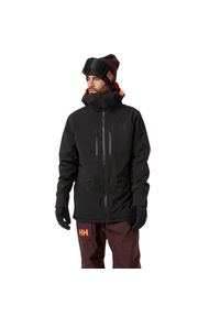 Kurtka narciarska męska Helly Hansen Garibaldi infinity. Kolor: czarny. Sezon: zima. Sport: narciarstwo #1