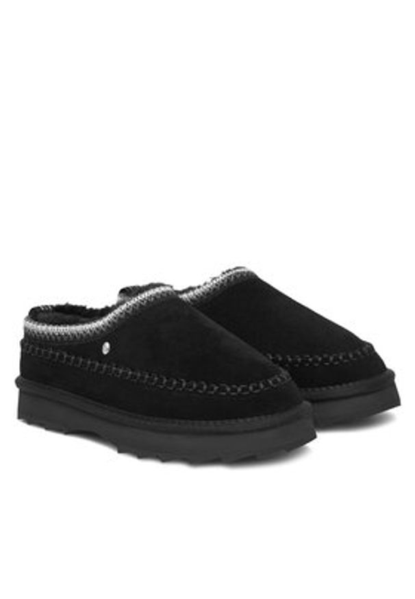 EMU Australia Śniegowce Sharky Adventure Scuff W13239 Czarny. Kolor: czarny. Materiał: skóra