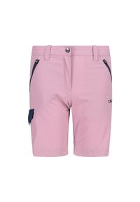 Szorty bermudzkie dla dziewczynki CMP. Kolor: różowy. Sport: turystyka piesza #1