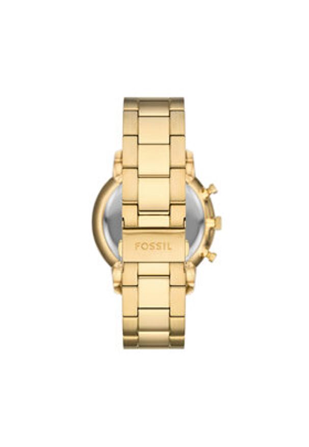 Fossil Zegarek Neutra Chronograph FS6093 Złoty. Kolor: złoty