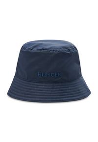 TOMMY HILFIGER - Tommy Hilfiger Kapelusz Bucket Explorer AM0AM09480 Granatowy. Kolor: niebieski. Materiał: materiał