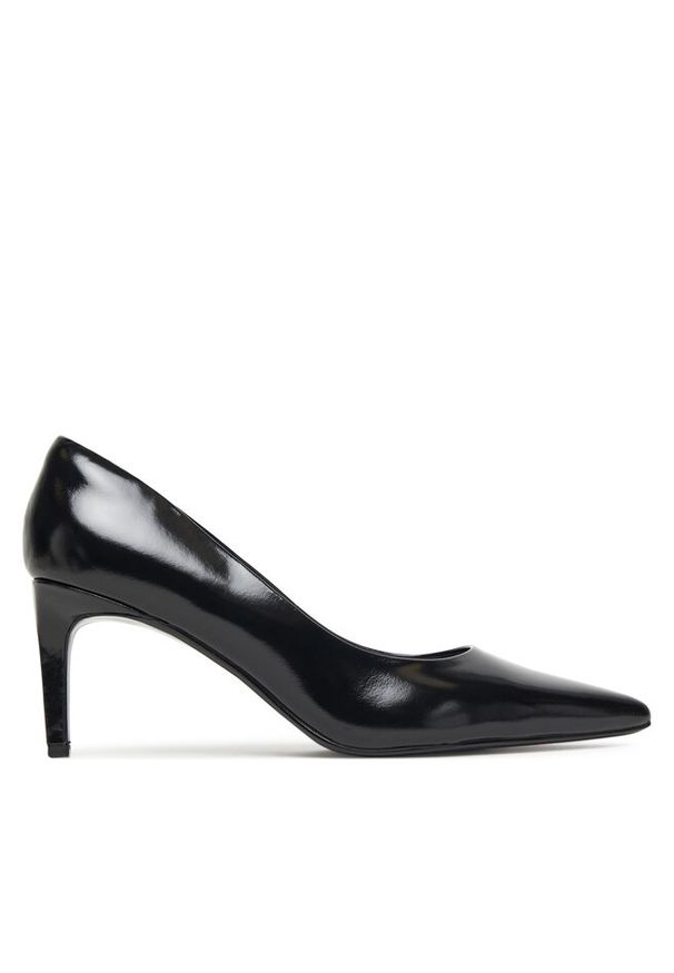 Szpilki Calvin Klein. Kolor: czarny. Obcas: na szpilce