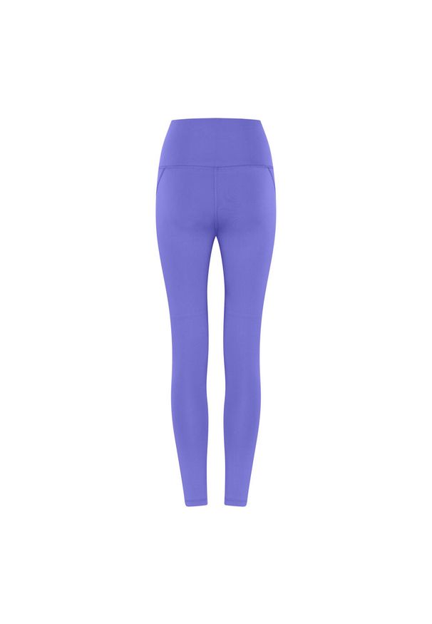 GIRLFRIEND COLLECTIVE - Damskie Legginsy Kompresyjne Z Wysokim Stanem 7/8. Stan: podwyższony. Kolor: fioletowy