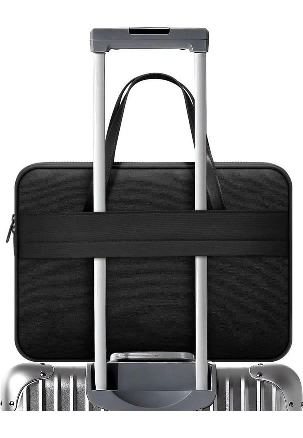 TECH-PROTECT - Torba Tech-Protect Carrying Bag Laptop 13-14 Black. Materiał: materiał. Styl: biznesowy, casual, elegancki