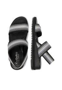 Go Soft Sandały CEO-R25AW01005 Czarny. Kolor: czarny. Materiał: materiał #5