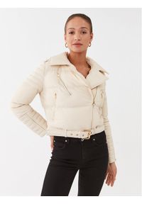 Pinko - PINKO Kurtka zimowa Case 101670 A13D Beżowy Regular Fit. Kolor: beżowy. Materiał: syntetyk. Sezon: zima