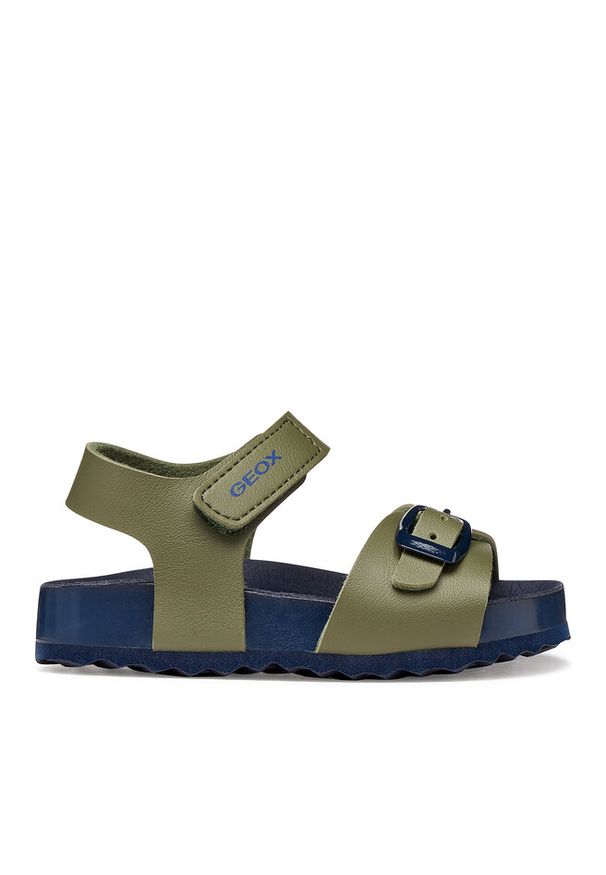 Sandały Geox. Kolor: zielony