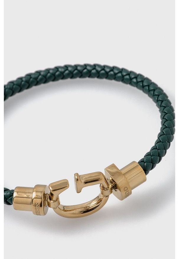 Guess - Bransoletka. Kolor: zielony