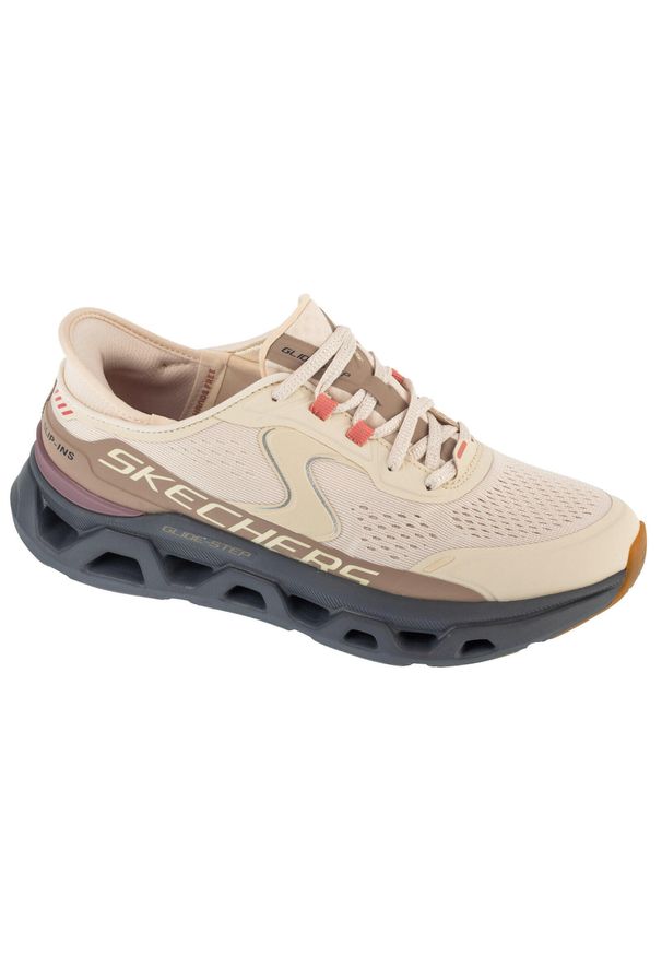 skechers - Buty sportowe Sneakersy damskie, Slip-Ins: Glide-Step Altus. Kolor: beżowy