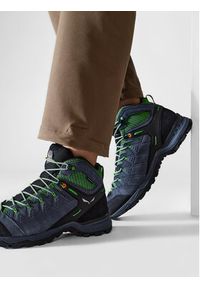 Salewa Trekkingi Ms Alp Mate Mid Wp 61384-3862 Granatowy. Kolor: niebieski. Materiał: zamsz, skóra. Sport: turystyka piesza #3