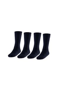 HEAT KEEPER - Męskie Skarpety Termiczne - 4 Pary - Granatowe. Kolor: niebieski. Materiał: akryl, elastan, nylon. Sport: narciarstwo #1
