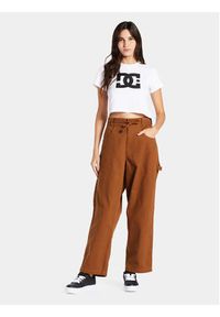 DC Spodnie materiałowe Trench Pant Ndpt ADYNP03084 Brązowy Regular Fit. Kolor: brązowy. Materiał: bawełna #6