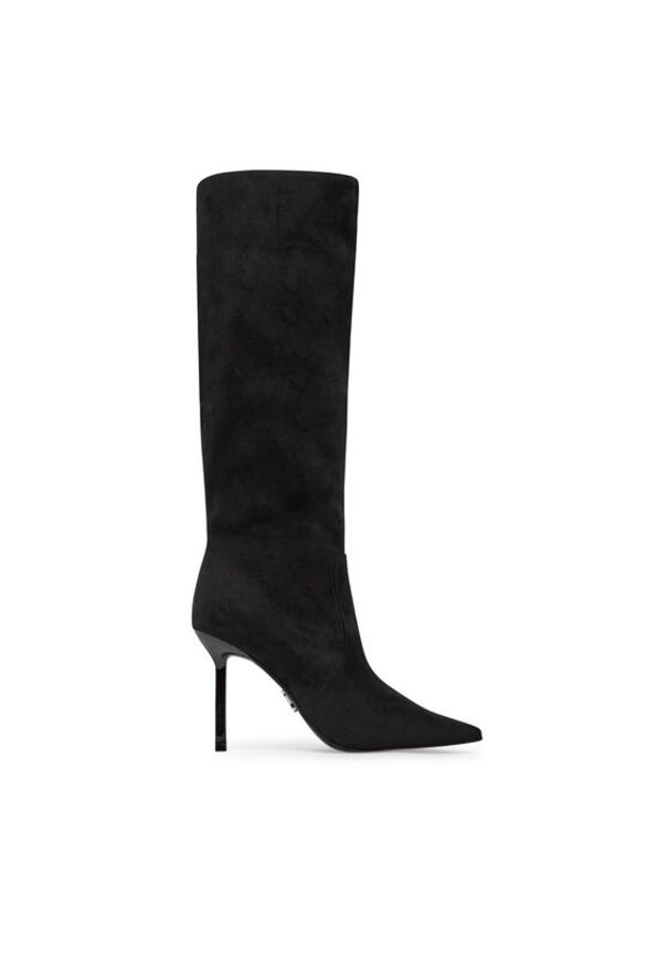 Steve Madden Kozaki Intruder Boot SM11002591 SM11002591-001 Czarny. Kolor: czarny. Materiał: materiał