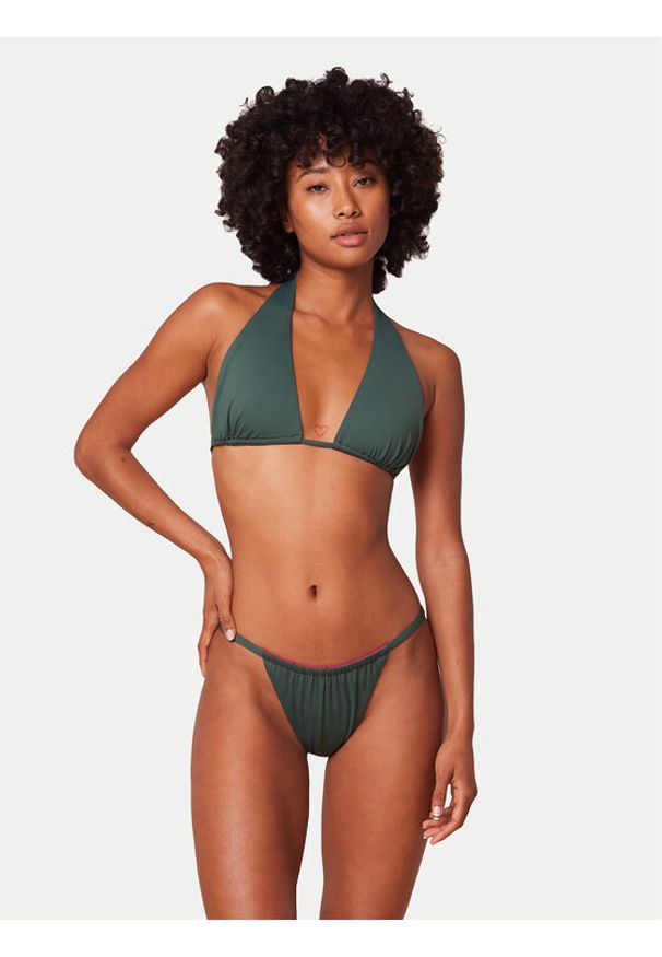 Triumph Góra od bikini Free Smart 10217806 Zielony. Kolor: zielony. Materiał: syntetyk