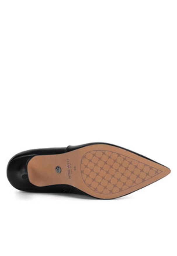 Nine West Botki WFA2784-1 Czarny. Kolor: czarny. Materiał: materiał