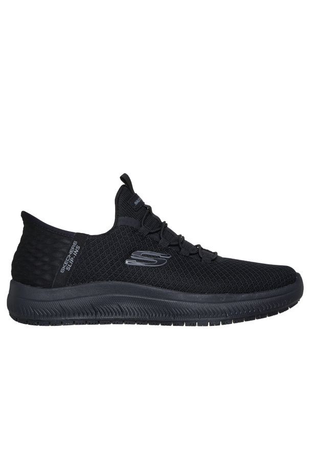 skechers - Sneakersy damskie Skechers Slip-Ins Work Summits SR-Enslee. Kolor: niebieski, wielokolorowy, czarny