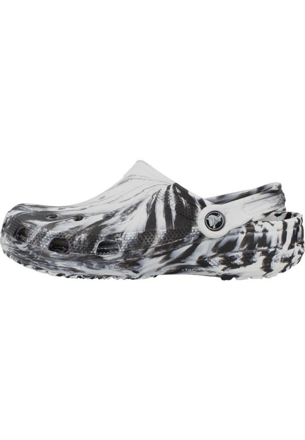 Buty do chodzenia unisex Crocs Classic Marbled Clog. Kolor: biały, czarny, wielokolorowy. Materiał: syntetyk, materiał
