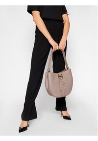 Love Moschino - LOVE MOSCHINO Torebka JC4084PP1BLM0001 Szary. Kolor: szary. Materiał: skórzane #4