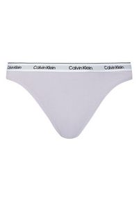 Calvin Klein Underwear Komplet 3 par stringów 000QD5209E Kolorowy. Materiał: bawełna. Wzór: kolorowy #5