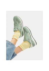 Sneakersy Reebok. Kolor: zielony