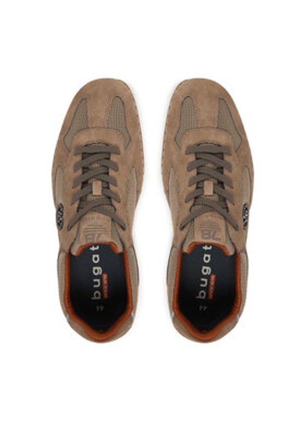 Bugatti Sneakersy 325-A7P06-5500 Beżowy. Kolor: beżowy. Materiał: skóra