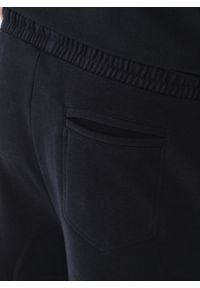 Pako Lorente - Dzianinowe spodnie dresowe w granatowym kolorze. Okazja: na co dzień. Kolor: niebieski. Materiał: dresówka, dzianina. Wzór: gładki. Styl: casual #4