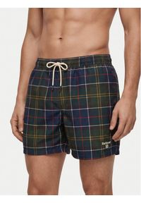 Barbour Szorty kąpielowe Staple MSW0065TN11 Zielony Regular Fit. Kolor: zielony. Materiał: syntetyk #1