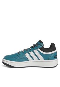 Adidas - adidas Sneakersy Hoops 3.0 Shoes Kids IF7747 Turkusowy. Kolor: turkusowy. Materiał: skóra #6