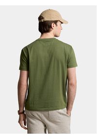 Polo Ralph Lauren T-Shirt 710671452263 Zielony Classic Fit. Typ kołnierza: polo. Kolor: zielony. Materiał: bawełna #5