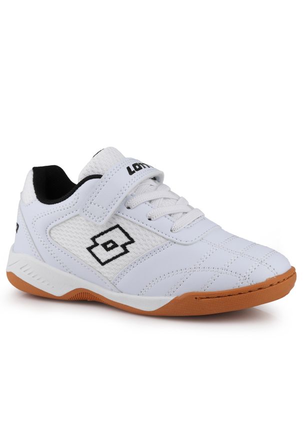 LOTTO - Buty dziecięce sportowe Lotto WHIZZER K. Kolor: czarny, biały, wielokolorowy. Sport: turystyka piesza