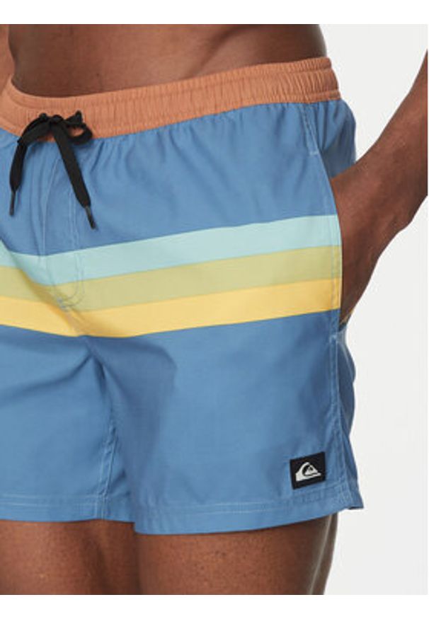 Quiksilver Szorty kąpielowe EQYJV04121 Niebieski Regular Fit. Kolor: niebieski. Materiał: syntetyk
