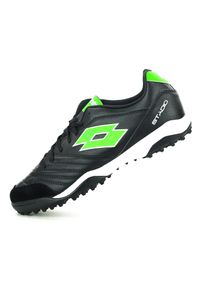 LOTTO - Buty do piłki nożnej dla dorosłych Lotto Stadio 300 II. Kolor: czarny #1