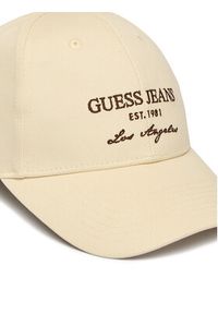 Guess Jeans Czapka z daszkiem CWBEO-GJ-U3-004-SS26 Beżowy. Kolor: beżowy. Materiał: bawełna #3