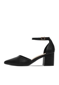 Jenny - JENNY Czółenka CEO-ANGEL WS210702-10 Czarny. Kolor: czarny. Materiał: materiał #6