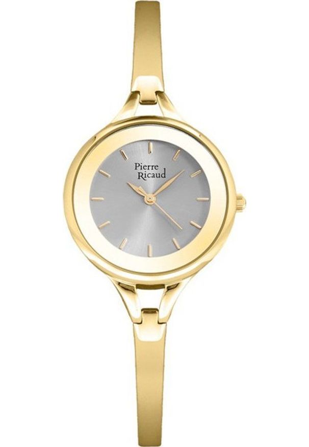 Zegarek Pierre Ricaud Zegarek damski Pierre Ricaud P21044.1117Q złoty. Kolor: złoty