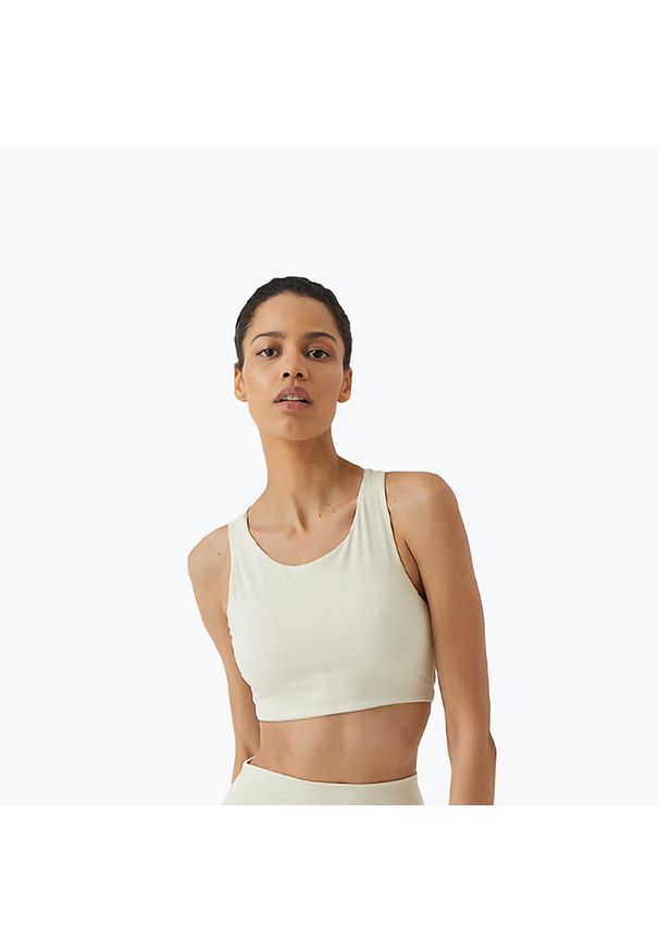 Joy in me - Biustonosz JOYINME Goddess. Kolor: beżowy. Sport: joga i pilates