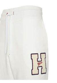 Tommy Jeans Spodnie dresowe Towel Patch DM0DM21277 Écru Regular Fit. Materiał: bawełna #4