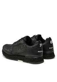 Replay - REPLAY Sneakersy Arthur Total GMS68 .000.C0087S Czarny. Kolor: czarny. Materiał: materiał #5