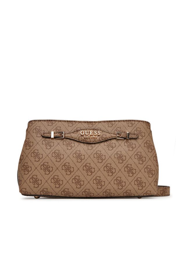 Guess Torebka Katya HWSG96 52120 Brązowy. Kolor: brązowy. Materiał: skórzane