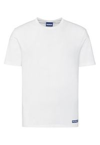 Hugo - HUGO Komplet 2 t-shirtów Naolo 50546933 Biały Regular Fit. Kolor: biały. Materiał: bawełna #7