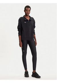 Under Armour Bluza Ua Rival Fleece Hz 1379492-001 Czarny Loose Fit. Kolor: czarny. Materiał: bawełna #6