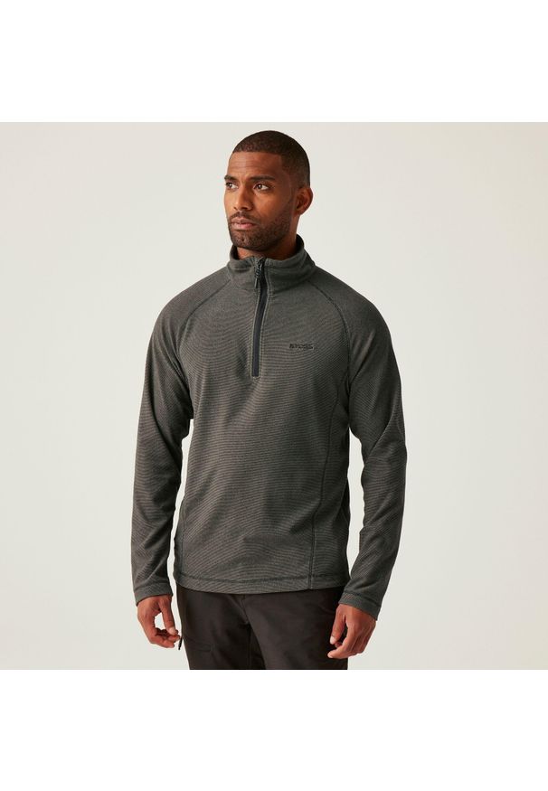 Bluza polarowa dla mężczyzn Regatta RMA212. Kolor: szary. Materiał: polar. Sport: turystyka piesza