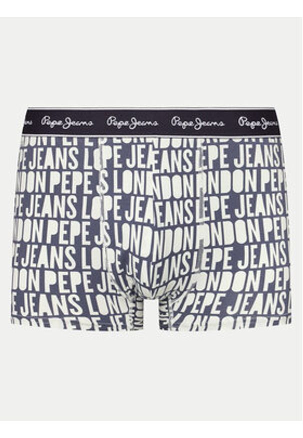 Pepe Jeans Komplet 3 par bokserek PMU11167 Kolorowy. Materiał: bawełna. Wzór: kolorowy