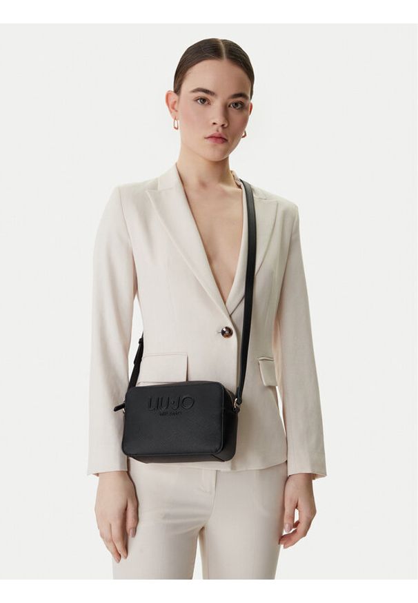 Liu Jo Torebka AA6153 ES029 Czarny. Kolor: czarny. Materiał: skórzane