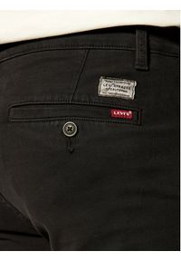Levi's® Chinosy Standard II 17196-0005 Czarny Tapered Fit. Kolor: czarny. Materiał: bawełna