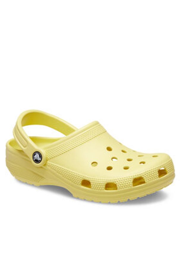 Crocs Klapki Classic Clog 10001 Pomarańczowy. Kolor: żółty