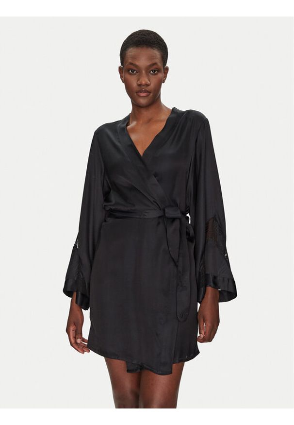 Chantelle Szlafrok Legend C17WV0 Czarny. Kolor: czarny