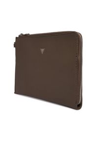 Guess Saszetka PMBASA P5235 Brązowy. Kolor: brązowy. Materiał: skóra #4