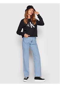 Calvin Klein Jeans Bluza J20J219140 Czarny Regular Fit. Kolor: czarny. Materiał: bawełna #4